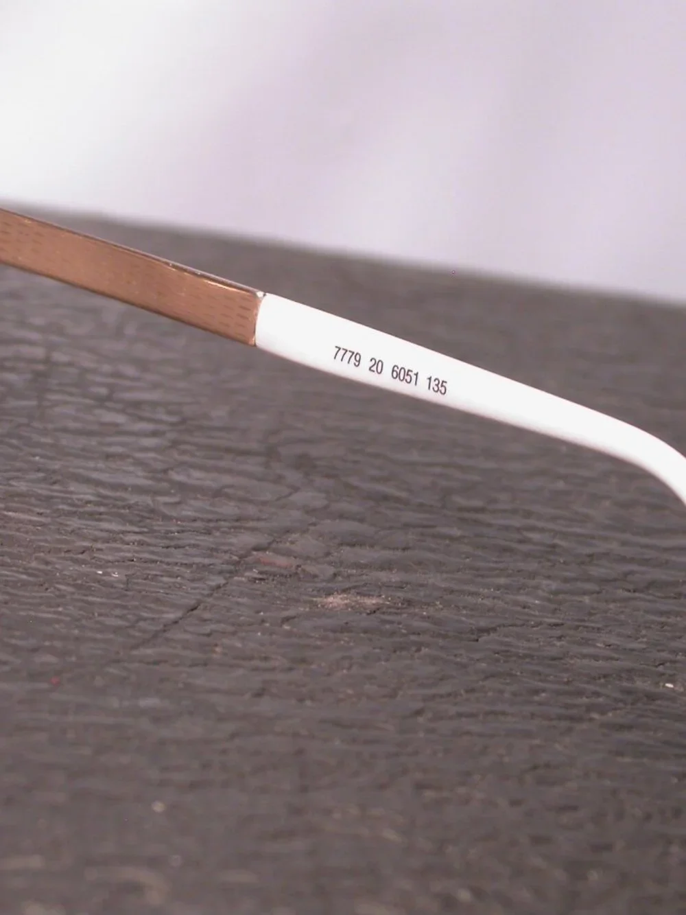 Silhouette Titan Frameless White and Gold Eyeglasses Made in Austria